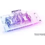 Alphacool Aurora acrylic GPX-N - bloque de agua + disipador - aluminio - 3-Pin JST - 1/4 - CE - FC - RoHS - ASUS ROG Strix GeForce RTX 3070 8GB Advanced (ROG-STRIX-RTX3070-A8G-GAMING