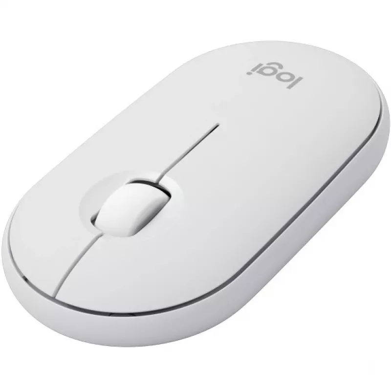 Logitech Pebble 2 Combo Set, blanco, inalámbrico, alemán, 920-012204