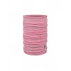 Bandana multifunción infantil Buff Merino Lightweight – rosa liso, prenda para la cabeza de lana merino sin costuras para niños