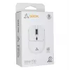 Ratón SBOX WM-710 blanco interfaz inalámbrica
