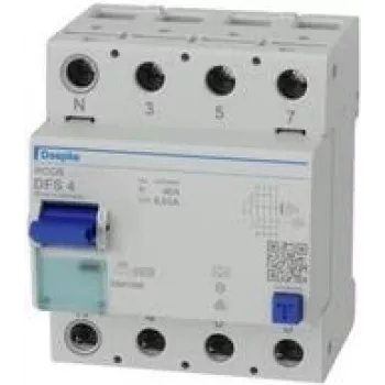 DOEPKE interruptor diferencial 40A DFS4A040-4/0,03-A Tipo A 4 polos 30mA 230/400V DFS4-040-4/0,03-A (09134901)