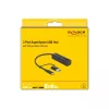 Hub USB 3.2 Gen 1 de 3 puertos + lector de tarjetas SD y Micro SD con conector USB Type-C o USB Type-A, hub USB