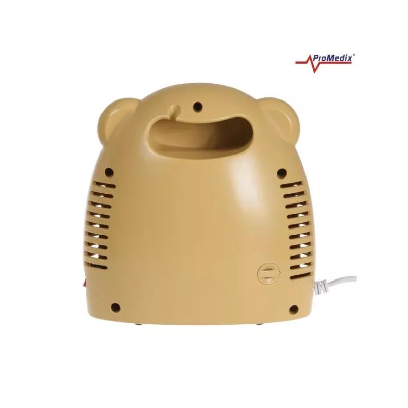Inhalador Promedix para niños, osito de peluche, set de nebulizador, mascarillas, filtros, PR-811