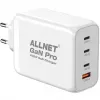 Fuente de alimentación ALLNET PSU-GaNPD-USB-1A3C-200W — cargador USB GaN de 200W, 1× USB-A, 3× USB-C