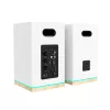 Blaupunkt BS60WH LED altavoces de estantería, Bluetooth, HDMI ARC, blancos