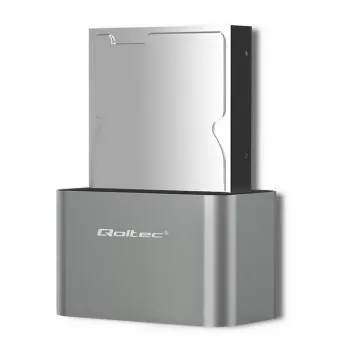 Base de acoplamiento Qoltec 5315 HDD/SSD | 2.5/3.5 SATA | USB 3.0