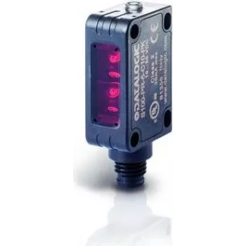 Sensor fotoeléctrico Datalogic S100-PR-5-B10-PK, carcasa de plástico, IP67, 12×20×32 mm