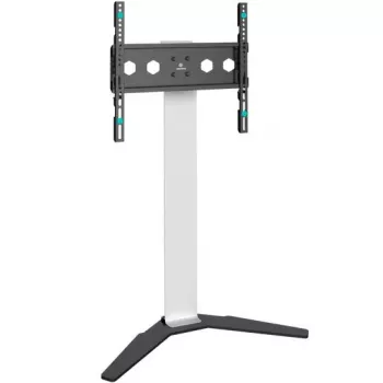 Soporte/pie de TV ONKRON TS1140-W para pantallas de 66–165,1 cm (26 inch–65 inch), 35 kg, VESA 100x100–400x400, altura 880–1100 mm, blanco