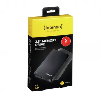 Disco duro portátil Intenso Memory Drive 5TB 2,5 pulgadas, Negro