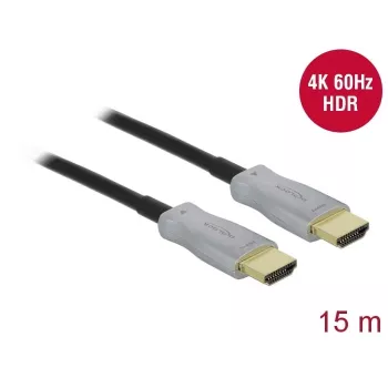 Cable óptico activo HDMI DeLOCK 85012 4K 60 Hz 15 m