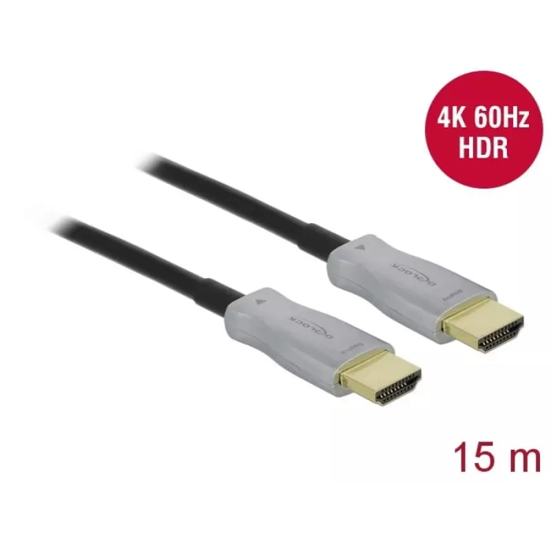 Cable óptico activo HDMI DeLOCK 85012 4K 60 Hz 15 m