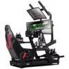 Next Level Racing GTElite Cockpit Simulador de Aluminio - Wheel Plate Edition + O-Rouge C2 Cold Fusion Asiento Simracing