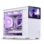 Jonsbo D31 Screen caja de PC Micro-ATX, cristal templado, blanca