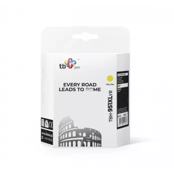 Cartucho de tinta TB compatible con HP CN048AE amarillo, Ref.