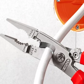 Alicates de punta redonda Knipex 13 96 200