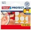 Deslizadores de fieltro tesa Protect, marrón, diámetro: 18 mm autoadhesivos, para proteger superficies delicadas (57892-00001-00)