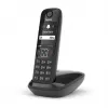 Teléfono analógico/DECT Gigaset AS690 Identificador de llamadas Auricular inalámbrico Negro