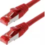 Cable de red Helos CAT6 S/FTP (PIMF) 7,5m rojo