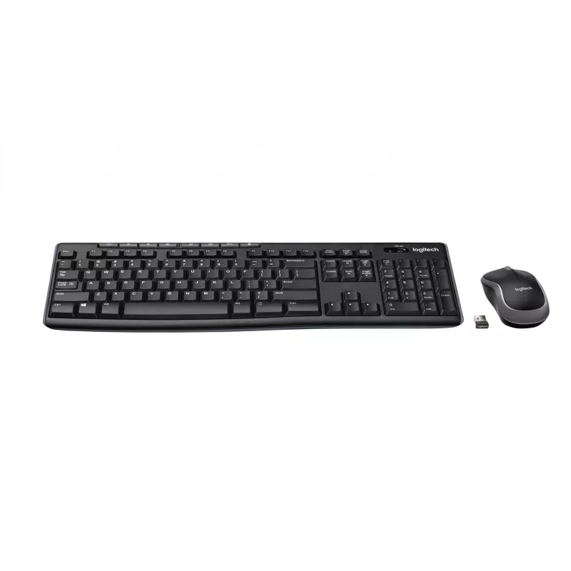 Logitech Wireless Combo MK270 – set de teclado y ratón – inalámbrico – 2,4 GHz – francés (920-004510)
