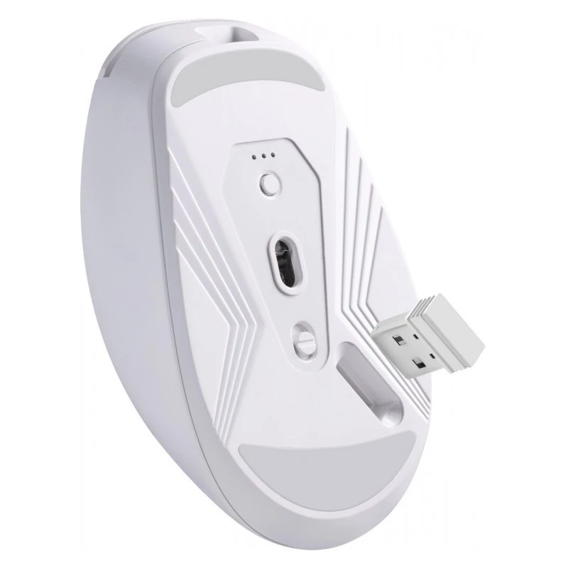 Ratón Defender NITTA MM-307 RF+BT ÓPTICO 1600dpi 6T BLANCO