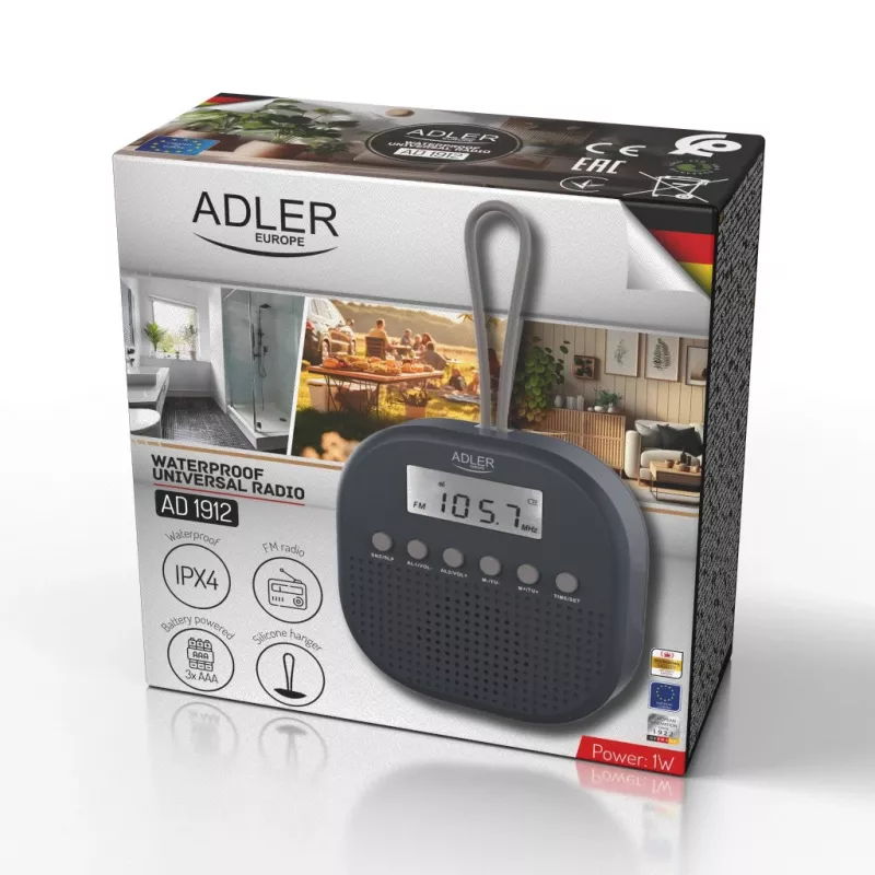 ADLER AD1912 radio sumergible