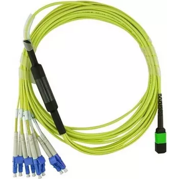 Cable de fibra óptica BlueOptics MTP-4LC-S5M-BO 4x LC G.657.A1 5 m verde