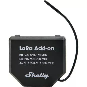Módulo adicional LoRa Shelly LoRa Add-on para conectividad IoT, marca Shelly (modelo Shelly_LoRa_Add-on)
