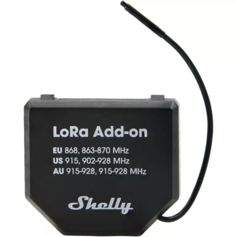 Módulo adicional LoRa Shelly LoRa Add-on para conectividad IoT, marca Shelly (modelo Shelly_LoRa_Add-on)