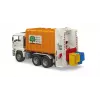 Bruder 02772 MAN TGA camión de basura de carga trasera, vehículo de juguete
