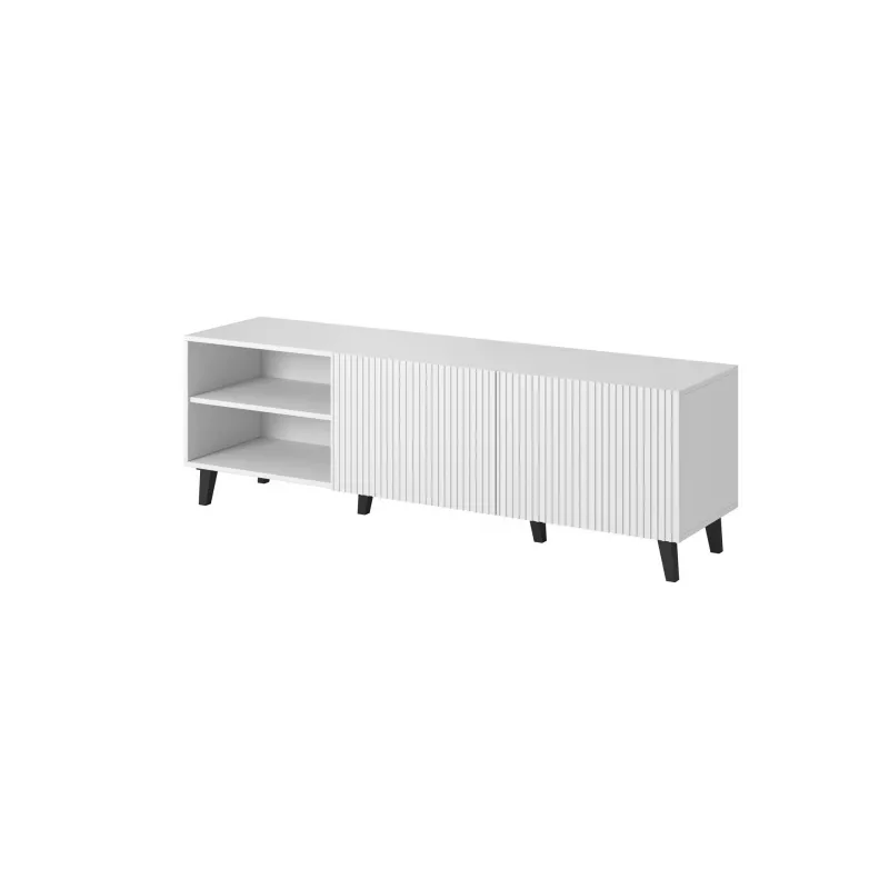 Mueble RTV Cama PAFOS 150x42x52 blanco mate