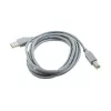 Cable USB 2.0 conector macho A a conector macho B, 1,8 m, gris