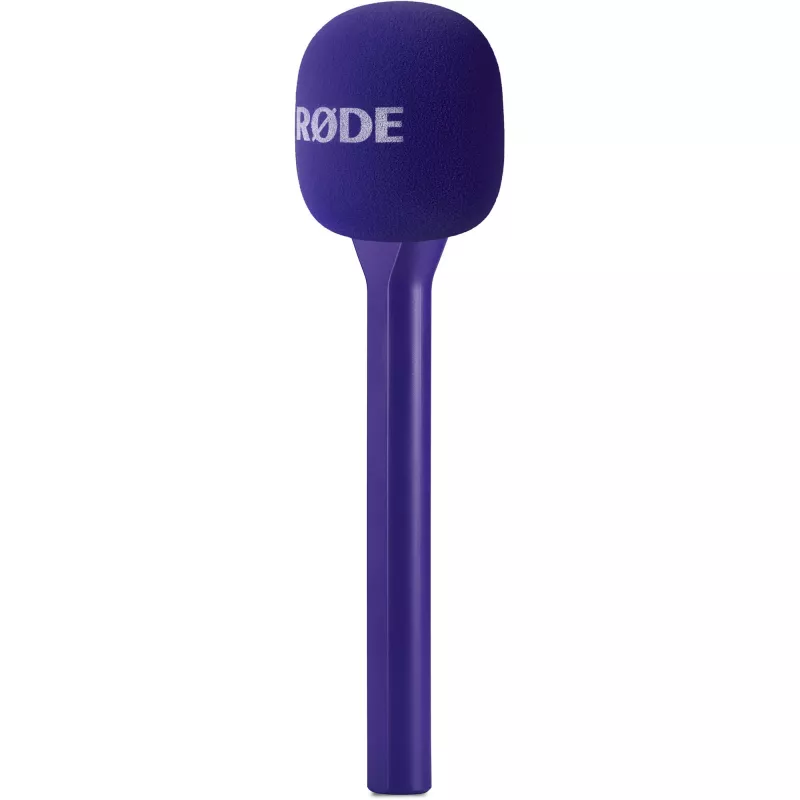 Funda para micrófono (lila) para Rode Interview GO Lavalier-Kit – accesorio antipop/cortavientos