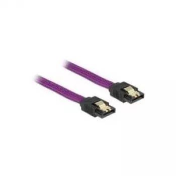 Cable SATA DeLOCK 83689 0,2 m violeta