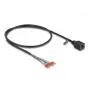Cable de red DeLOCK 88005 RJ45 Cat.5e 0,5 m Negro