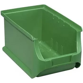 Caja de almacenamiento allit 456211, 150 x 125 x 235 mm, verde, plástico resistente