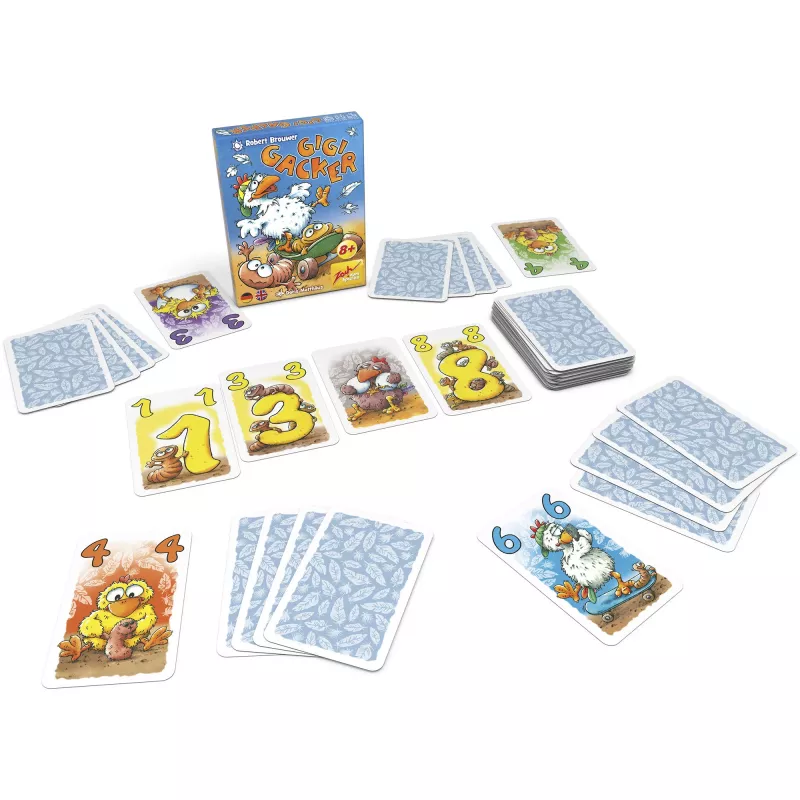 Gigi Gacker, Juego de cartas