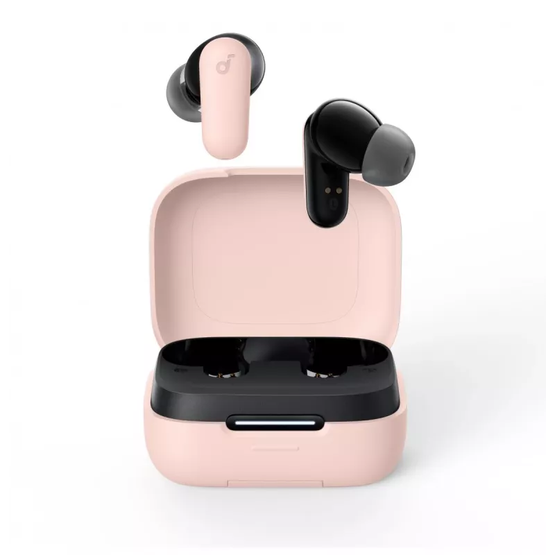 Auriculares Anker P30i Auriculares inalámbricos in-ear para llamadas y música, USB Type-C, Bluetooth, rosa claro