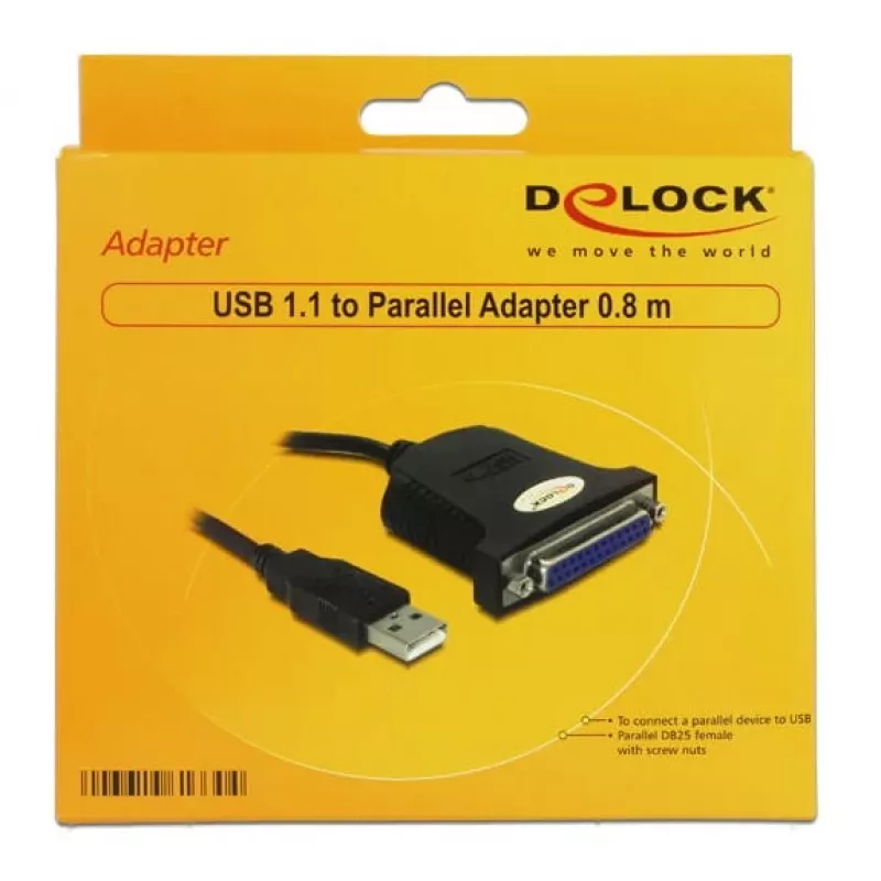 Adaptador paralelo USB 1.1 DeLOCK 61330