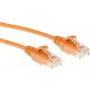 ACT Naranja 2 m Cable de red LSZH U/UTP CAT6 Datacenter Slimline con conectores RJ45