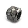 Conector XSPC G1/4 a tubo rígido de 14 mm, negro cromado - 8 uds.