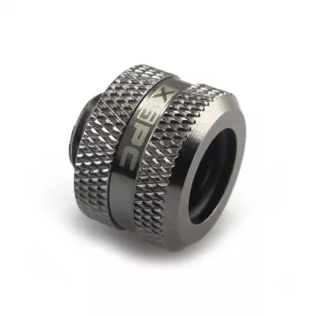 Conector XSPC G1/4 a tubo rígido de 14 mm, negro cromado - 8 uds.