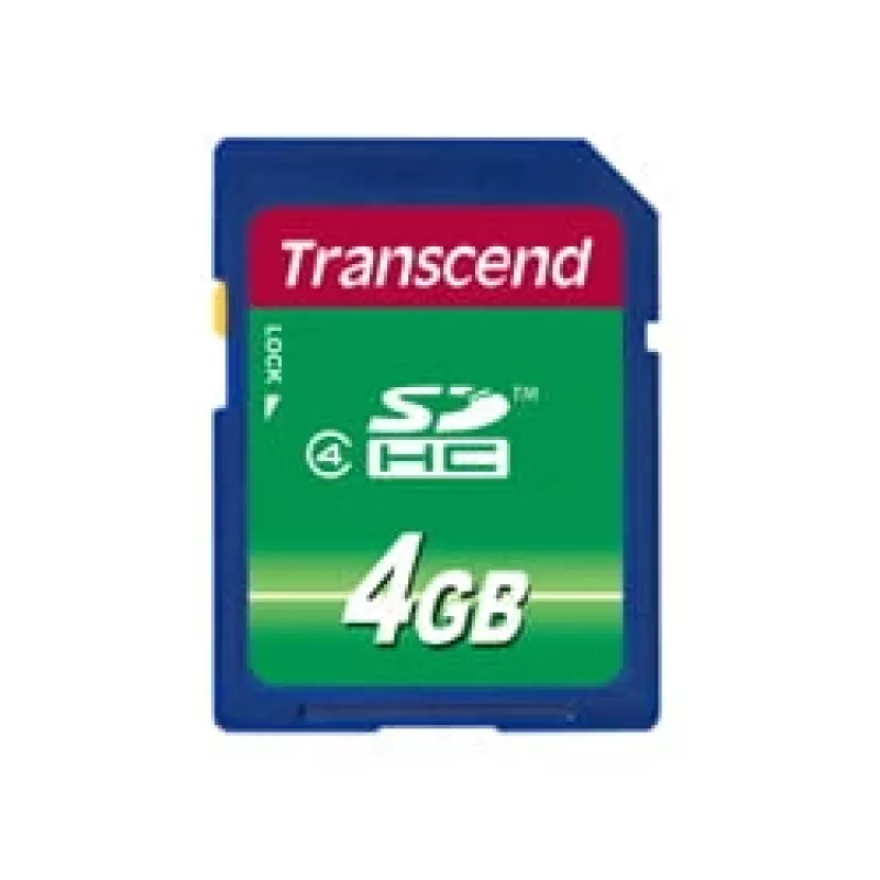 Tarjeta de memoria Transcend 4GB SDHC TS4GSDHC4
