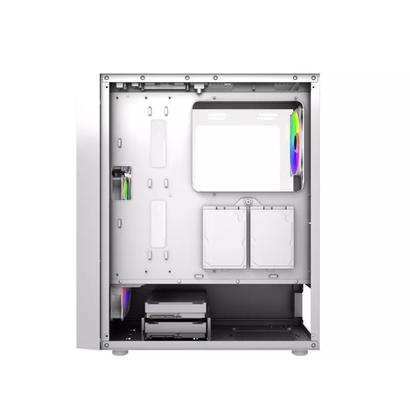 Caja PC semitorre Fornax 4300 ATX blanca