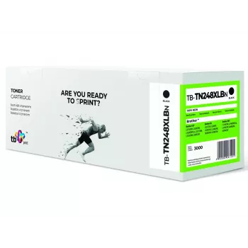 Tóner para Brother TN248XLBK TB-TN248XLBN 100% nuevo negro