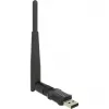 DeLock USB2.0 Dual Band WLAN ac/a/b/g/n Stick - Adaptador de red - USB2.0 - 802,11b, 802,11a, 802,11g, 802,11n, 802,11ac - Negro (12462)