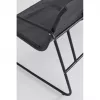 Conjunto de muebles de jardín Extralink BLACK FOREST TEXTILENO DOS SILLAS + TUMBONA + MESA PLEGABLE NEGRO L-0358 Conjunto de muebles de exterior