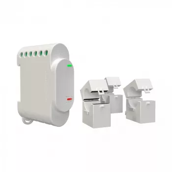 Shelly 3EM relé eléctrico blanco – OPEN BOX