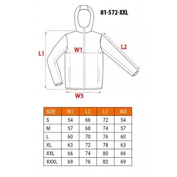 NEO tools 81-572-XXL Chaqueta de trabajo