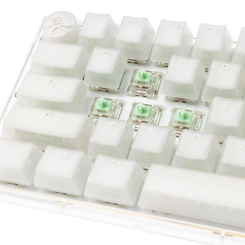 Ducky One 3 Aura White SF Teclado Gaming USB QWERTY US International