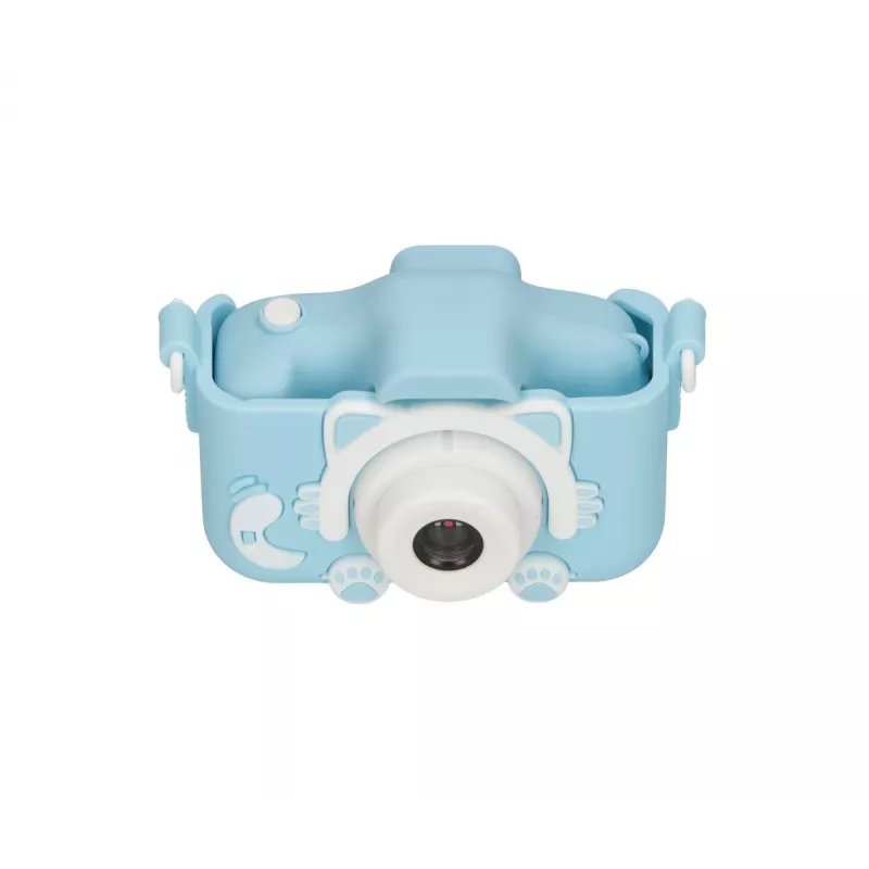 Cámara digital infantil Extralink H27 DUAL BLUE azul claro blanco